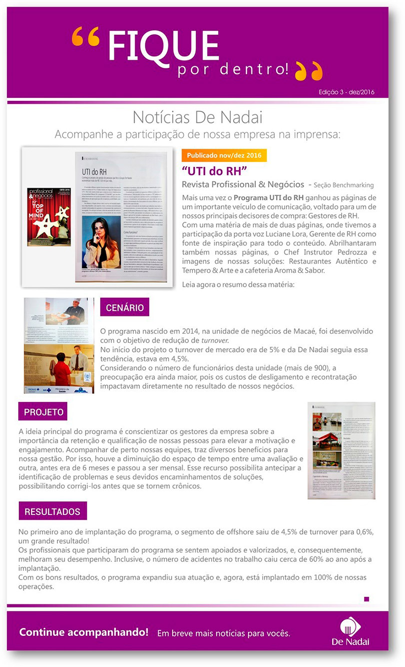 Revista Profissional & Negócios - UTI do RH